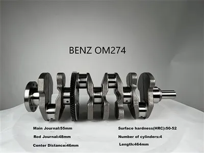A2740300201 A2740300701 Om274 väntvõll sobib Mercedes-Benzile